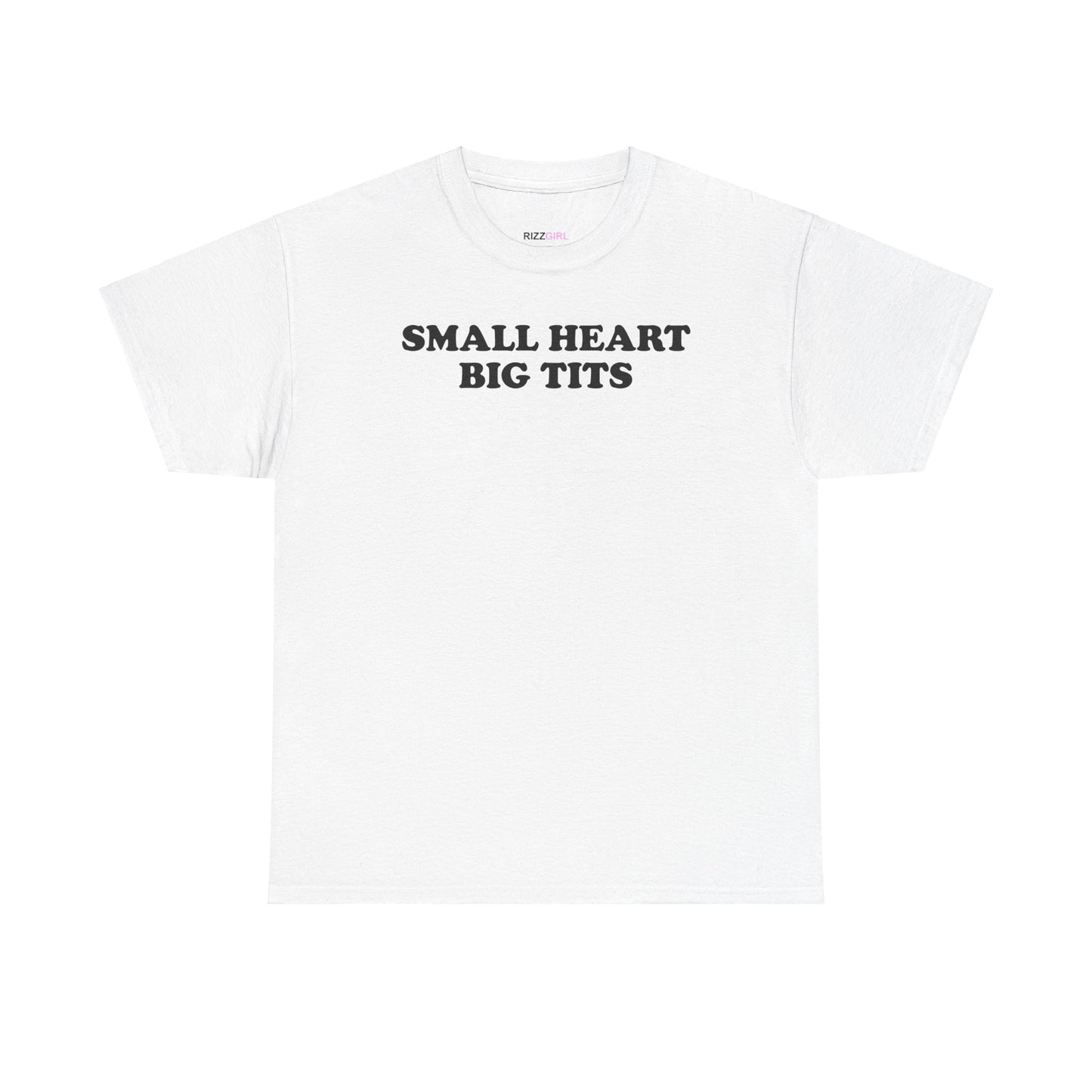 SMALL HEART BIG TITS T-SHIRT